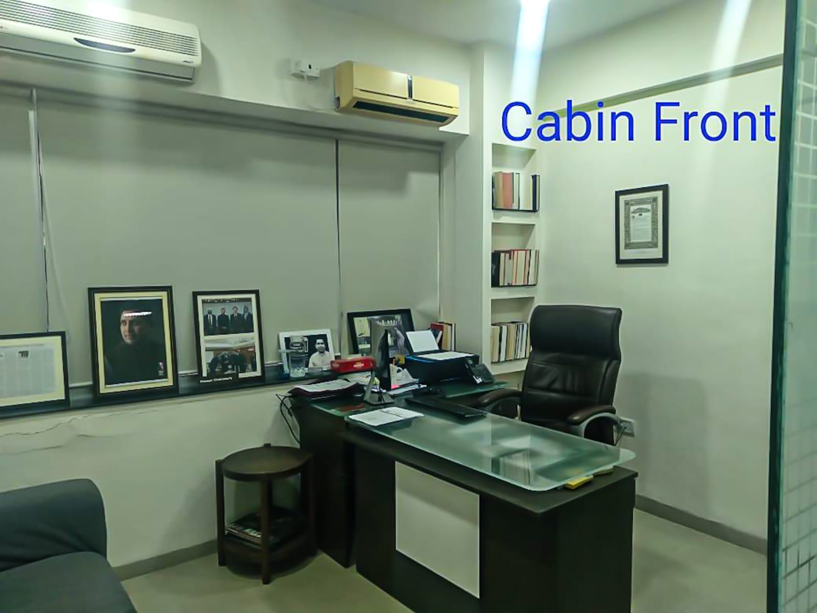 Furnished office on Lease Cabin Front